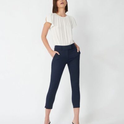Forcast Josie Cropped Notch Pants