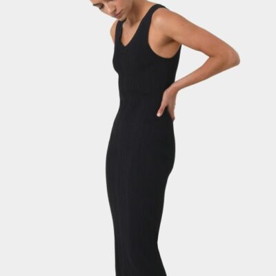 Forcast Isadora V-neck Knit Dress