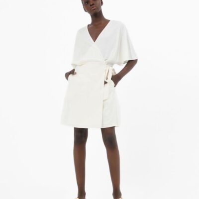 Forcast Greenfield Tie Waist Dress