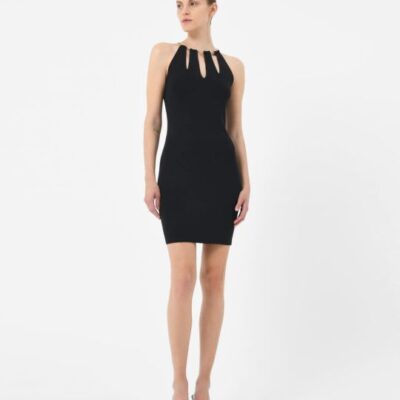 Forcast Diwa Chain Strap Knit Dress