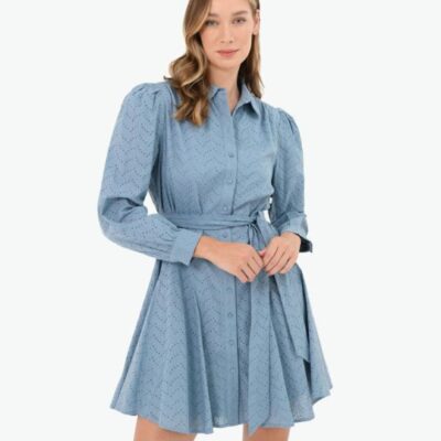 Forcast River Cotton Crochet Dress