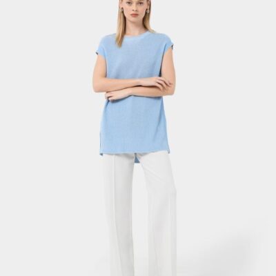 Forcast Milano Melange Knit Top