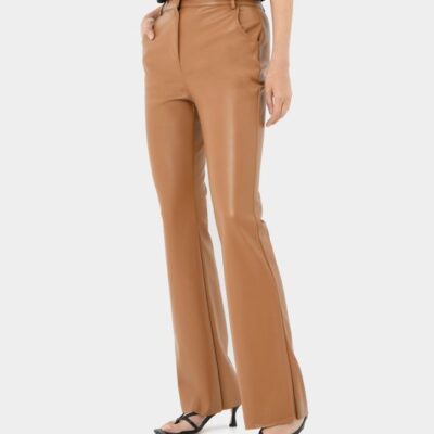Forcast Racquel Faux Leather Pants