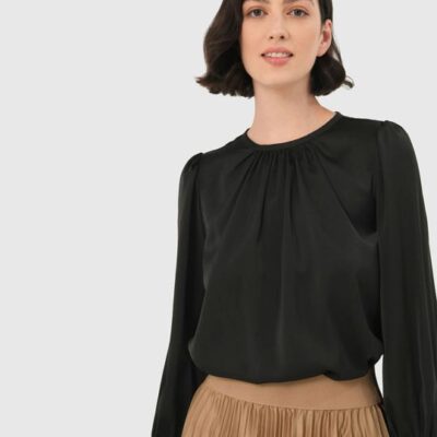Forcast Cameron Satin Blouse