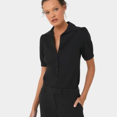 Forcast Morgan Short Sleeve Blouse