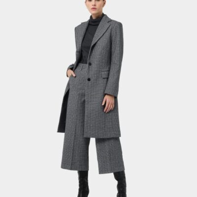 Forcast Maxine Check Coat