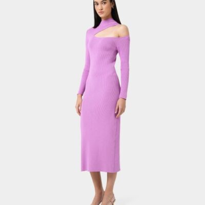 Forcast Destiny Cut Out Knit Dress