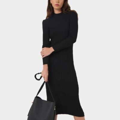 Forcast Payton Long Sleeve Knit Dress