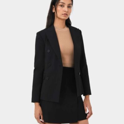 Forcast Safira Double Breasted Blazer