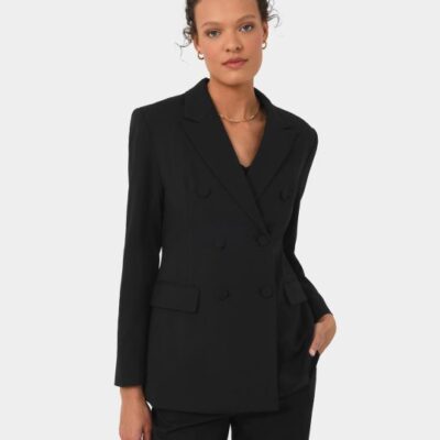 Forcast Emani Double Breasted Blazer