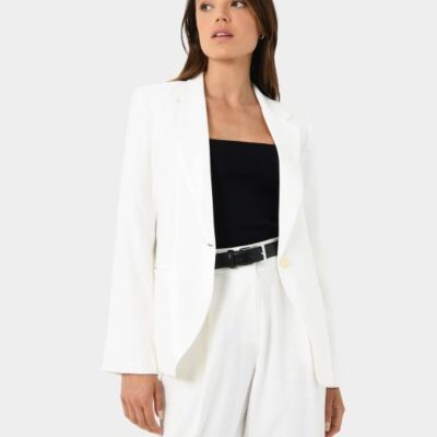 Forcast Indigo Single Breasted Blazer