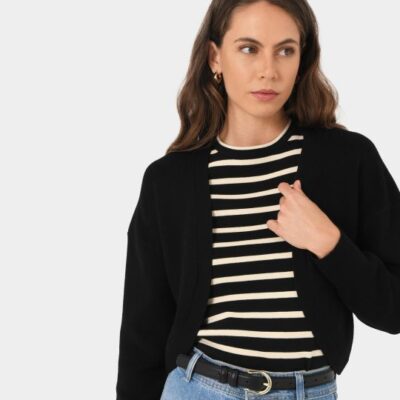 Forcast Everleigh Cropped Cardigan