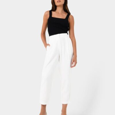 Forcast Indigo Elastic Waist Pant