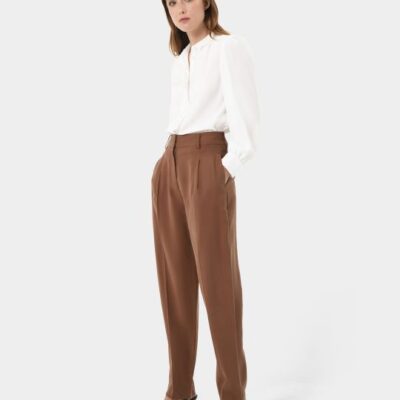 Forcast Hazel Belted Tapered Pant