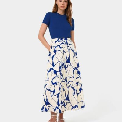 Forcast Jayleen Midi Skirt