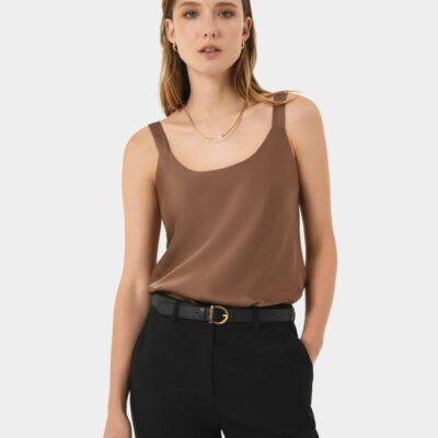 Forcast Kalena Satin Cami Top