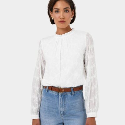 Forcast Khole Embroidery Blouse