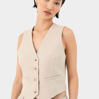 Forcast Mariel Tailored Vest