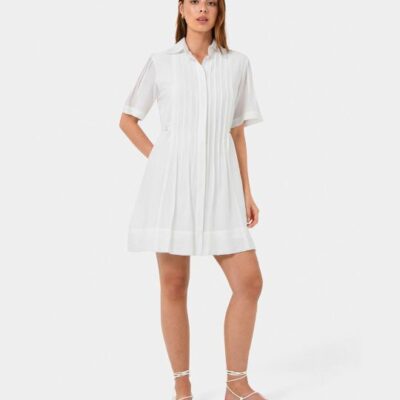 Forcast Sunshine Pleated Dress