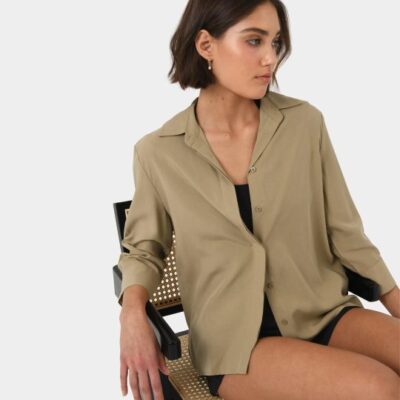 Forcast Bella 3/4 Sleeve Shirt