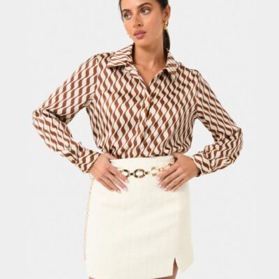 Forcast Inka Print Relaxed Shirt