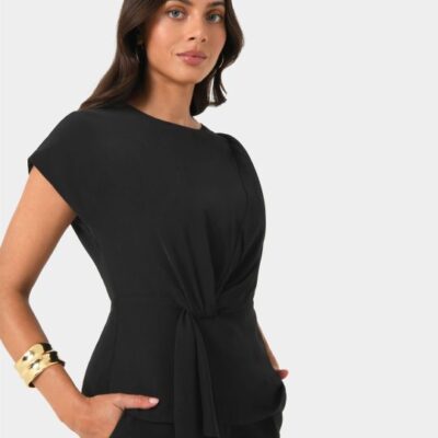 Forcast Athena Draped Top