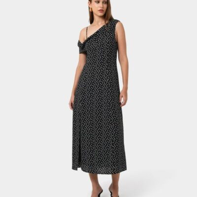 Forcast Jules Asymmetric Maxi Dress
