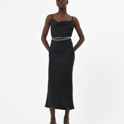 Forcast Safa Bias Slip Dress