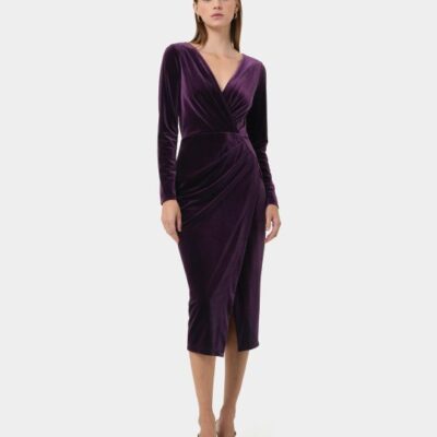 Forcast Miabella Draped Dress