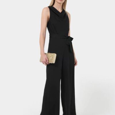 Forcast Kalista Cowl Neck Jumpsuit