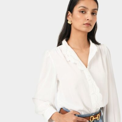 Forcast Frances Embroidery Blouse