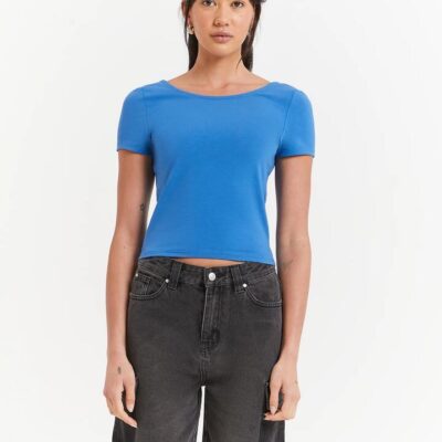 Beyond Her Allegra Scoop Back T-Shirt