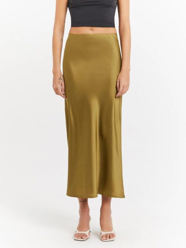 Beyond Her Coral Maxi Skirt