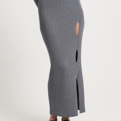 First Mse Kaesha Knit Midi Skirt