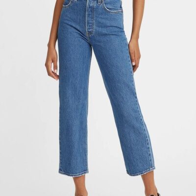 Levis Ribcage Straight Ankle Jean