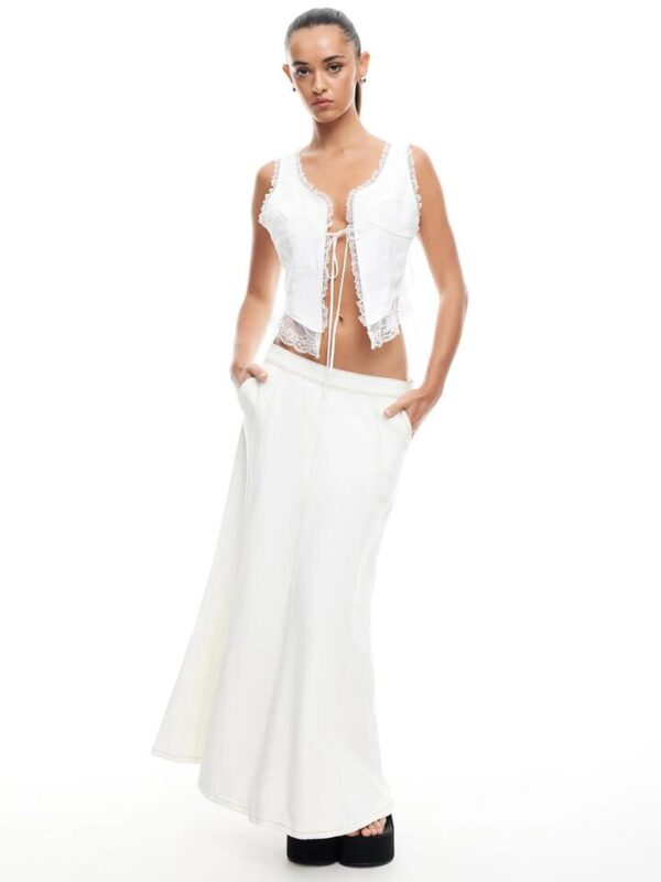 Lioness Wyoming Denim Skirt